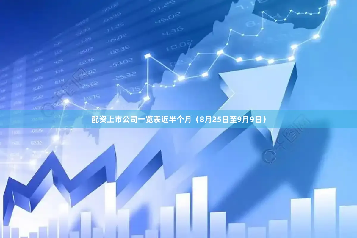 配资上市公司一览表近半个月（8月25日至9月9日）